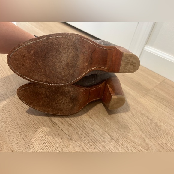 Acme Dingo Circle A Women’s Western Boots Made In USA gray 49269 7444 size 7.5 M - Picture 7 of 10